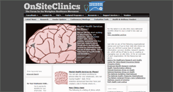 Desktop Screenshot of onsiteclinics.org